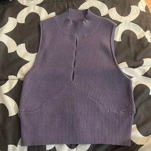 KENDALL AND KYLIE NWOT PURPLE TURTLENECK